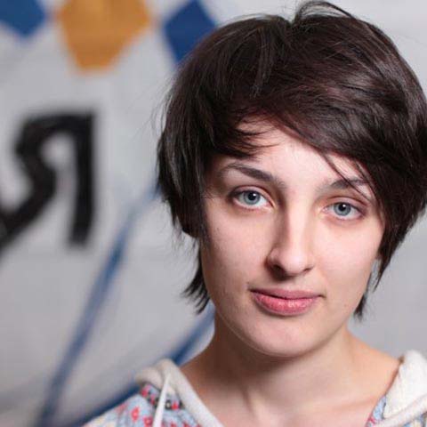 Headshot of Elena Kostyuchenko.