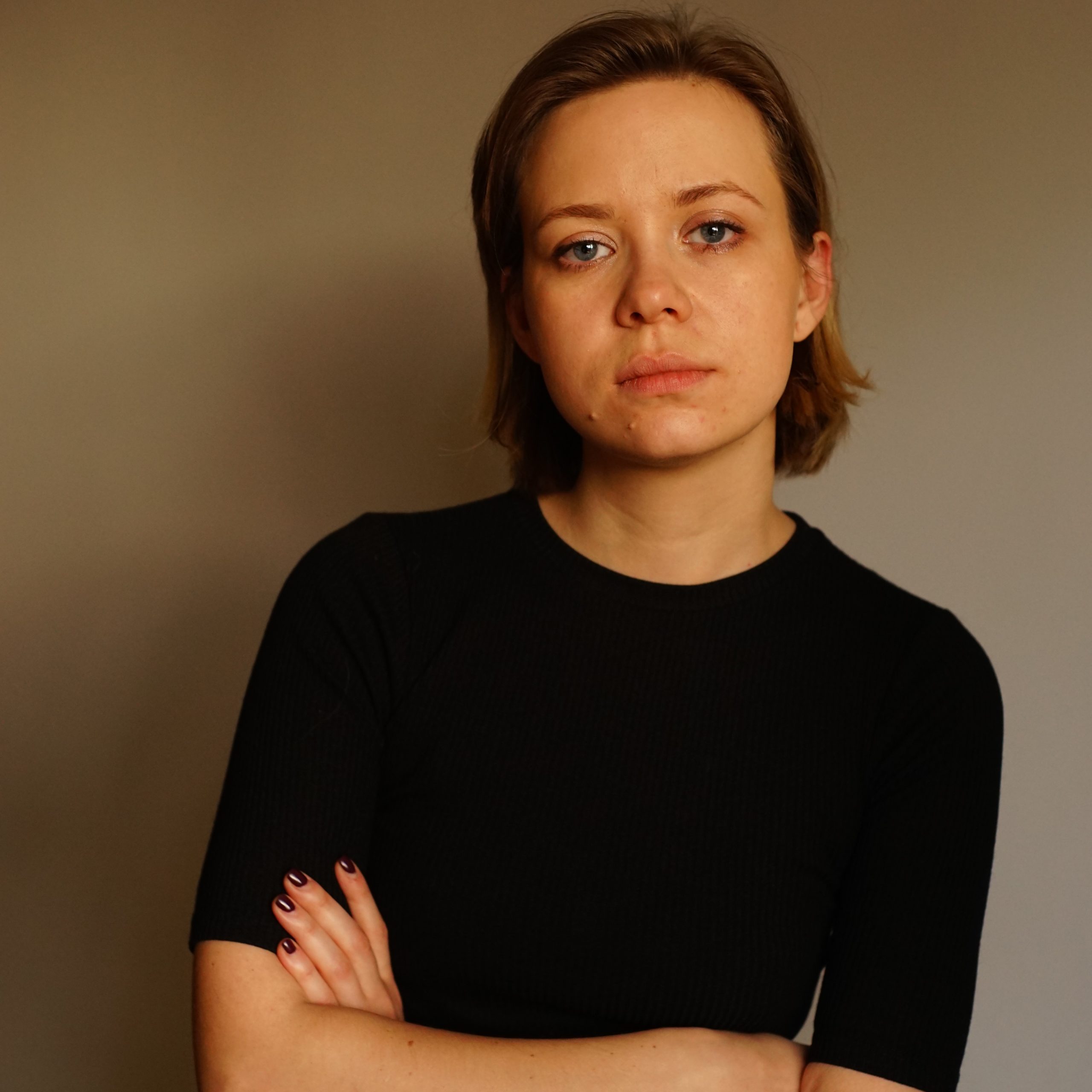Headshot of Maria Zholobova.