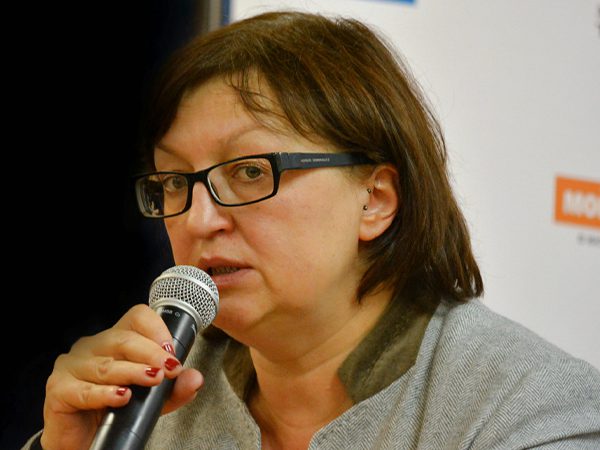 Galina Timchenko at Open Library Debate