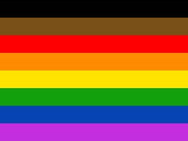 LGBTQ+ flag links to news item.