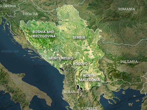 Image of Western Balkans map Domi book cover links to news item