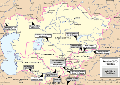 Alexander Cooley and Emma Larson Publish the Military Base Timeline of Central Asia