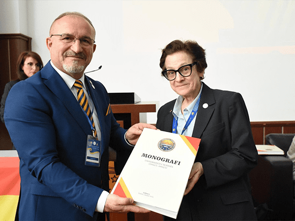 The University of Tetova Recognizes Tanya Domi for Human Rights Advocacy