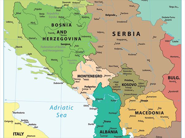 Map of the Western Balkans. Image links to event page.