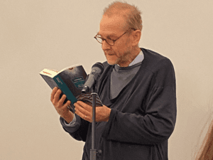 Robert Chandler reading Grossman's texts. Image links to event page.